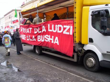 The World For People, Not for Bush